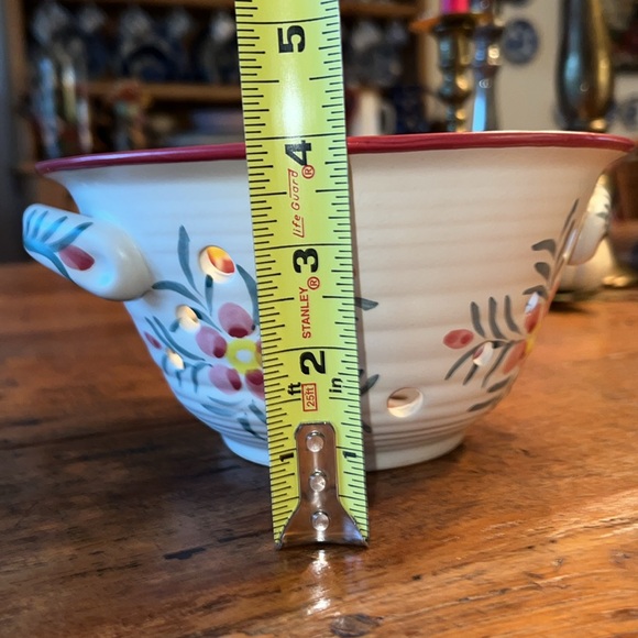 New Debco Ceramic Berry Strainer/Colander - Picture 7 of 8